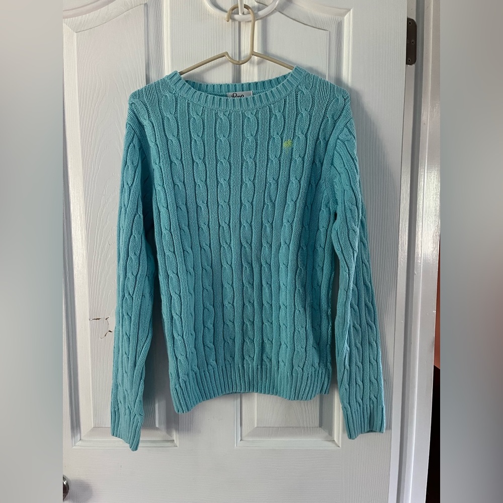 Lilly Pulitzer Palm Tree Sweater